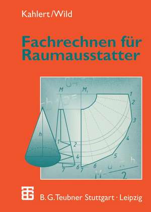 Fachrechnen für Raumausstatter de Horst Kahlert