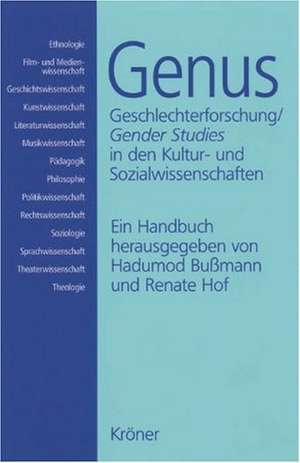 Genus de Hadumod Bußmann