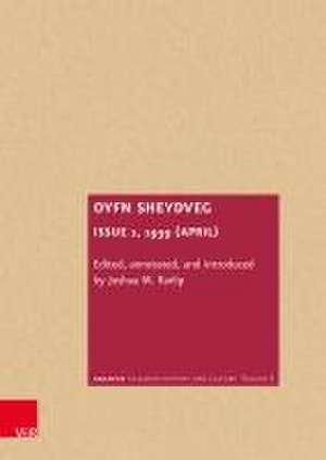 Oyfn Sheydveg. Issue 1, 1939 (April) de Joshua M. Karlip