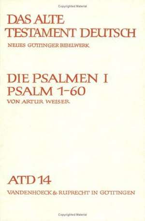 Die Psalmen I de Artur Weiser