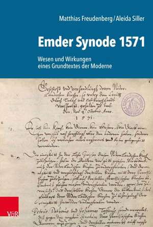 Emder Synode 1571 de Aleida Siller