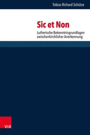 Sic et Non de Tobias Richard Schütze