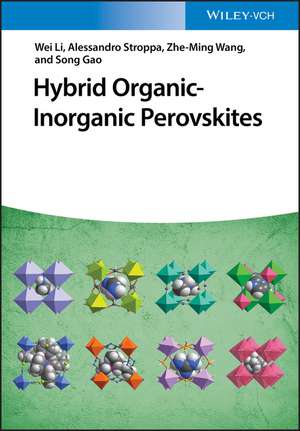 Hybrid Organic–Inorganic Perovskites de W Li