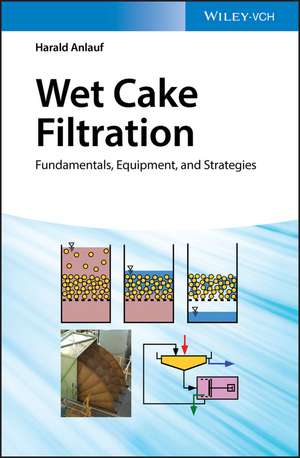 Wet Cake Filtration – Fundamentals, Equipment, and Strategies de H Anlauf