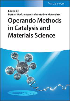 Operando Methods in Catalysis and Materials Science de BM Weckhuysen