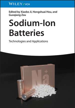 Sodium–Ion Batteries – Technologies and Applications de X Ji