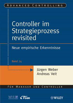 Controller im Strategieprozess revisited – Neue empirische Erkenntnisse de J. Weber