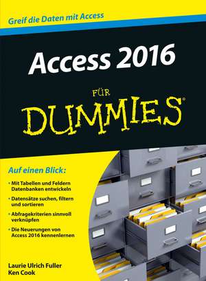 Access 2016 für Dummies de L Fuller