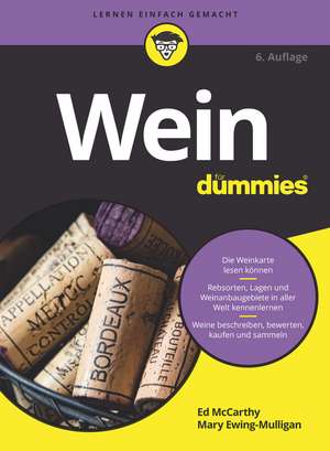 Wein f&uuml;r Dummies de Ed McCarthy