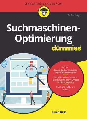 Suchmaschinen–Optimierung für Dummies 2e de J Dziki