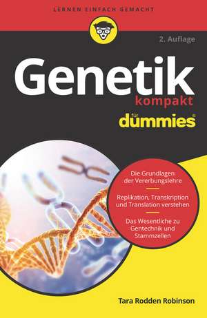 Genetik kompakt für Dummies 2e de TR Robinson