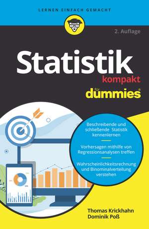 Statistik kompakt für Dummies 2e de T Krickhahn