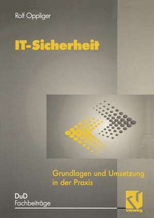 IT-Sicherheit: Grundlagen und Umsetzung in der Praxis de Rolf Oppliger