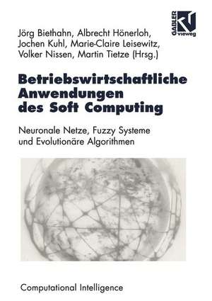 Betriebswirtschaftliche Anwendungen des Soft Computing: Neuronale Netze, Fuzzy-Systeme und Evolutionäre Algorithmen de Jörg Biethahn