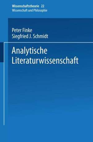 Analytische Literaturwissenschaft de Peter Finke