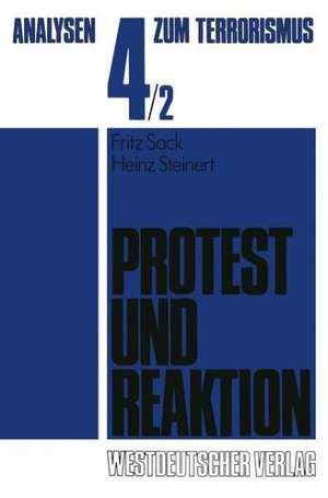 Protest und Reaktion de Fritz Sack