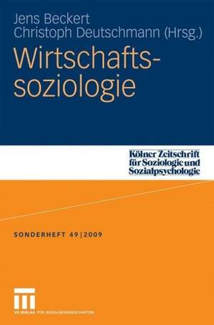 Wirtschaftssoziologie de Jens Beckert