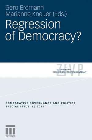 Regression of Democracy? de Gero Erdmann