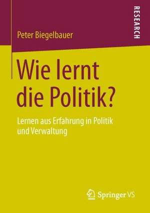 Wie lernt die Politik?: Lernen aus Erfahrung in Politik und Verwaltung de Peter Biegelbauer