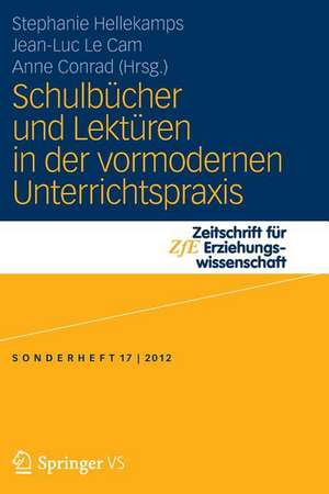 Schulbücher und Lektüren in der vormodernen Unterrichtspraxis de Stephanie Hellekamps