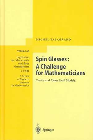 Spin Glasses: A Challenge for Mathematicians: Cavity and Mean Field Models