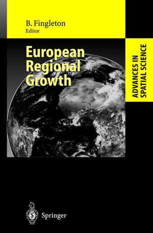 European Regional Growth de Bernard Fingleton