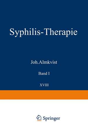 Syphilis-Therapie de Joh. Almkvist