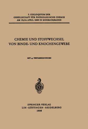 Chemie und Stoffwechsel von Binde- und Knochengewebe de F. Wassermann