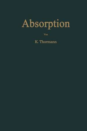 Absorption de Kurt Thormann