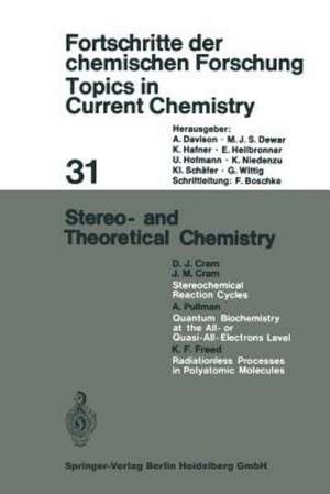 Stereo- and Theoretical Chemistry de A. Davison