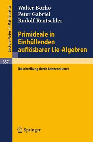 Primideale in Einhüllenden auflösbarer Lie-Algebren: (Beschreibung durch Bahnenräume) de Walter Borho