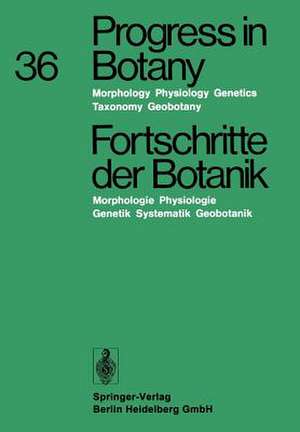 Fortschritte der Botanik: Morphologie - Physiologie - Genetik - Systematik - Geobotanik de Heinz Ellenberg