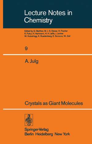 Crystals as Giant Molecules de A. Julg