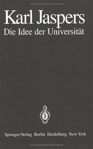 Die Idee der Universität de A. Laufs