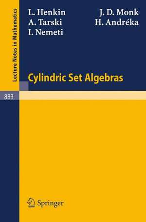 Cylindric Set Algebras de L. Henkin