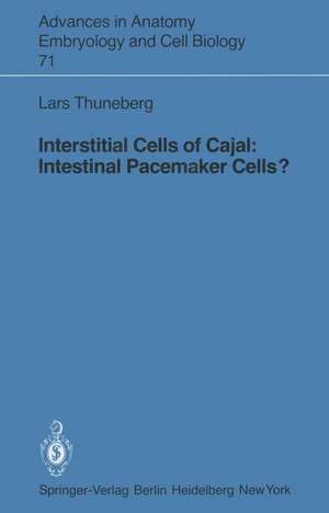 Interstitial Cells of Cajal: Intestinal Pacemaker Cells? de Lars Thuneberg