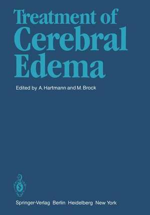 Treatment of Cerebral Edema de A. Hartmann