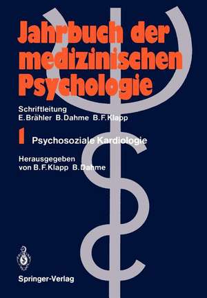 Psychosoziale Kardiologie de Burghard F. Klapp