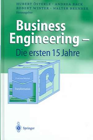 Business Engineering — Die ersten 15 Jahre de Hubert Österle