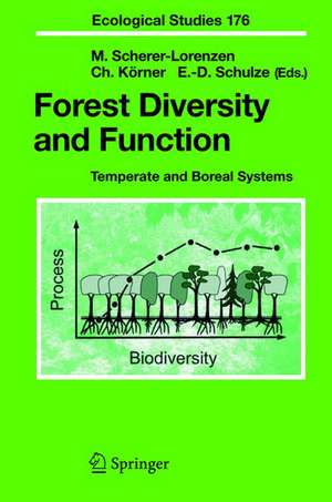 Forest Diversity and Function: Temperate and Boreal Systems de Michael Scherer-Lorenzen