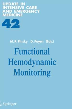 Functional Hemodynamic Monitoring de Michael R. Pinsky