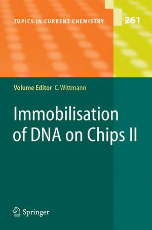 Immobilisation of DNA on Chips II de Christine Wittmann