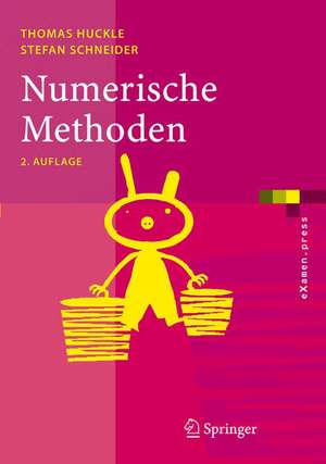 Numerische Methoden: Eine Einführung für Informatiker, Naturwissenschaftler, Ingenieure und Mathematiker de Thomas Huckle