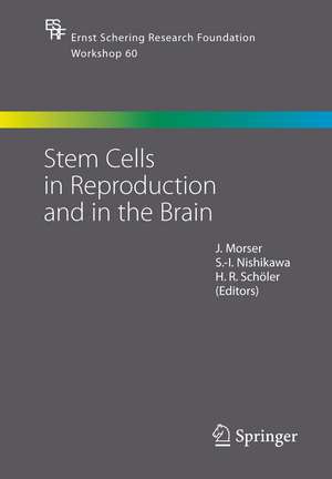 Stem Cells in Reproduction and in the Brain de John Morser