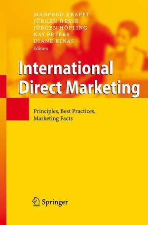 International Direct Marketing: Principles, Best Practices, Marketing Facts de Manfred Krafft