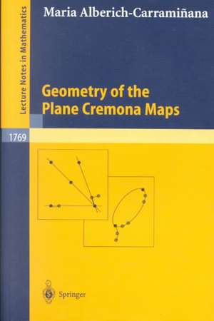 Geometry of the Plane Cremona Maps de Maria Alberich-Carraminana