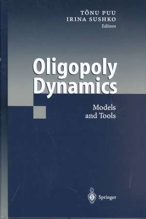 Oligopoly Dynamics: Models and Tools de Irina Sushko