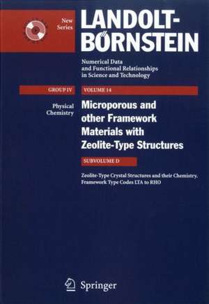 Zeolite-Type Crystal Structures and their Chemistry. Framework Type Codes LTA to RHO de R.X. Fischer