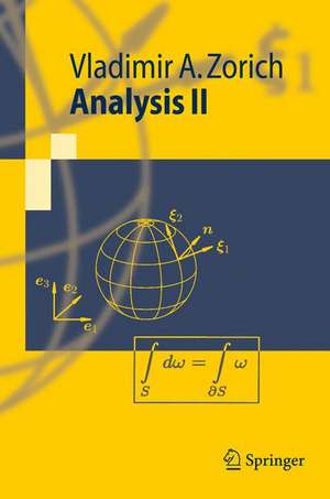 Analysis II de V. A. Zorich