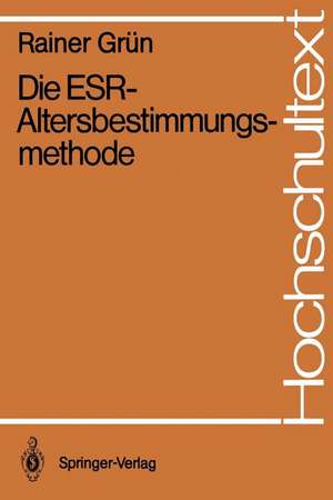 Die ESR-Altersbestimmungsmethode de Rainer Grün